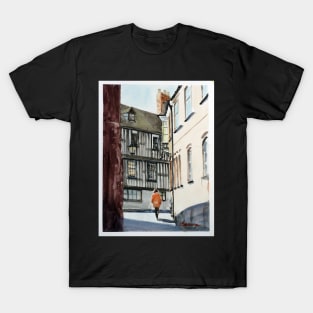 St Mary's Water Lane, Shrewsbury, Shropshire, England T-Shirt